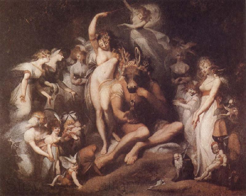 Henry Fuseli Titania and Bottom